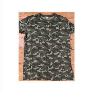OLD NAVY Camouflage Tee Shirt Dress